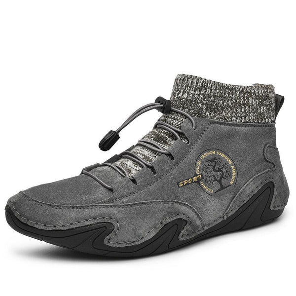 kaegreel handmade leather shoes boots 31156 grey