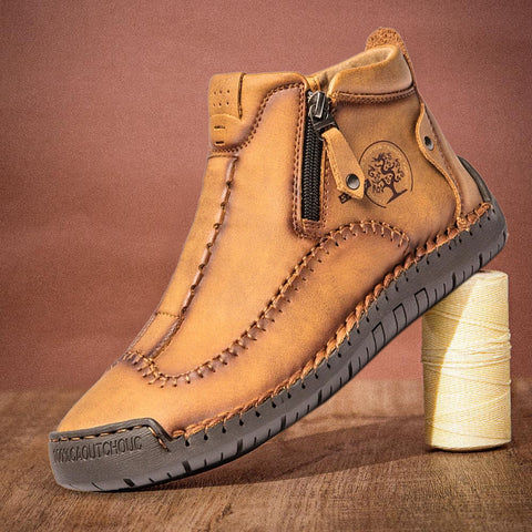 kaegreel handmade leather shoes boots 31185 brown