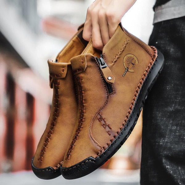 kaegreel handmade leather shoes boots 31232 brown