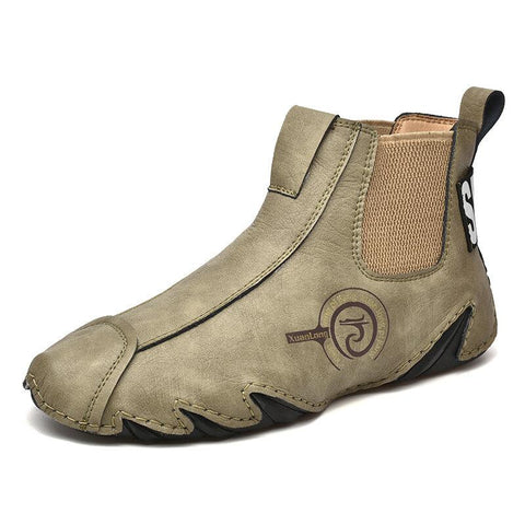 kaegreel handmade leather shoes boots 31369 brown