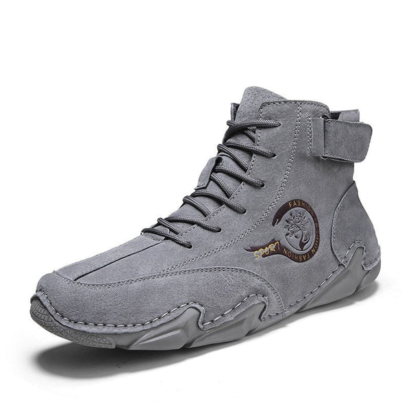 kaegreel handmade leather shoes boots 31424 grey