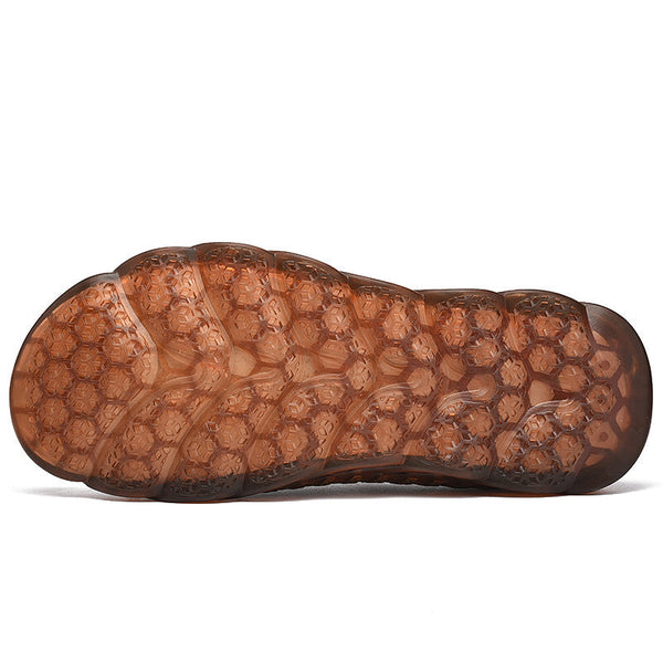 kaegreel handmade leather shoes sandals slippers 31281 brown