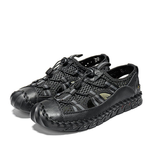 kaegreel handmade leather shoes sandals slippers 31343 black 