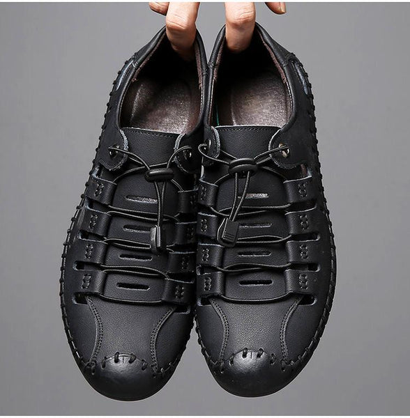 kaegreel handmade leather shoes sandals slippers 31349 black 