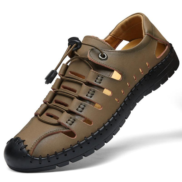 kaegreel handmade leather shoes sandals slippers 31349 khaki