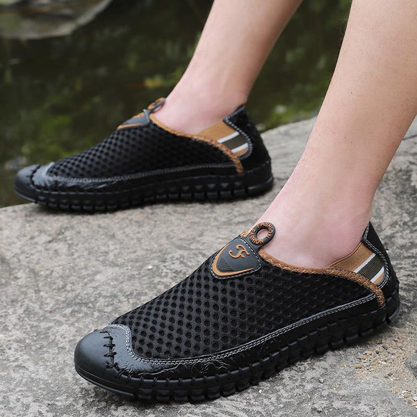 kaegreel handmade leather shoes water shoes 150562 black 