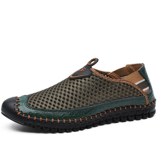 kaegreel handmade leather shoes water shoes 150562 green