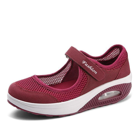 kaegreel knit shoes 116044 red