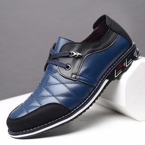 kaegreel leather business dress shoes 31157 blue