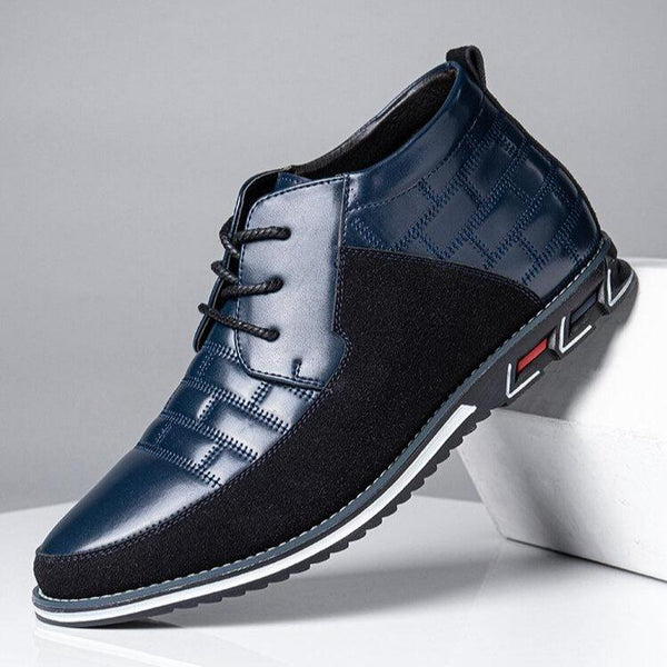 kaegreel leather business dress shoes 31184 blue