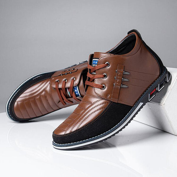 kaegreel leather business dress shoes 31186 brown