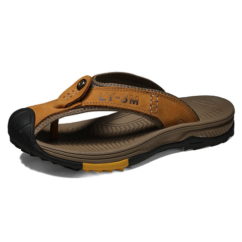 kaegreel leather sandals slippers 31404 yellow 