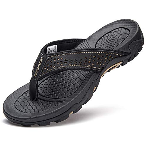 kaegreel leather sandals slippers 31405 black