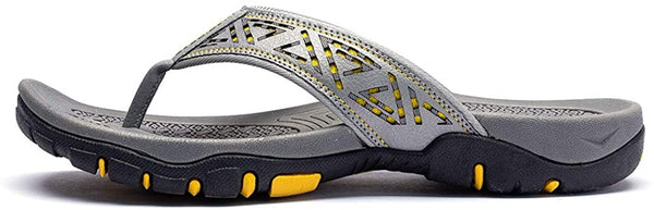 kaegreel leather sandals slippers 31405 grey2 