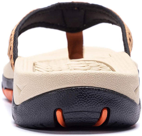 kaegreel leather sandals slippers 31405 khaki