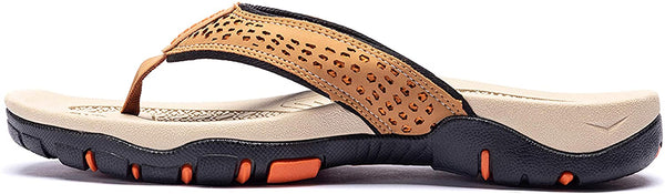 kaegreel leather sandals slippers 31405 khaki