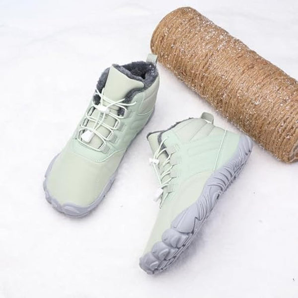 kaegreel winter barefoot shoes snow boots 31452 light green
