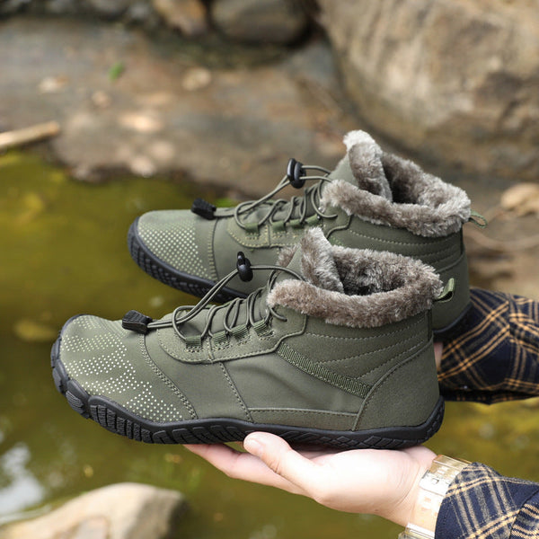 kaegreel winter barefoot shoes snow boots 31454 army green