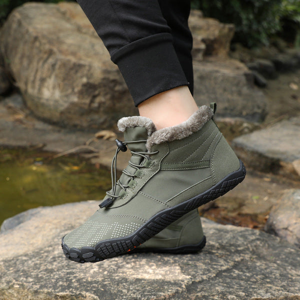 kaegreel winter barefoot shoes snow boots 31455 army green