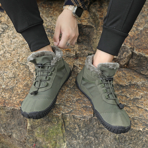 kaegreel winter barefoot shoes snow boots 31455 army green