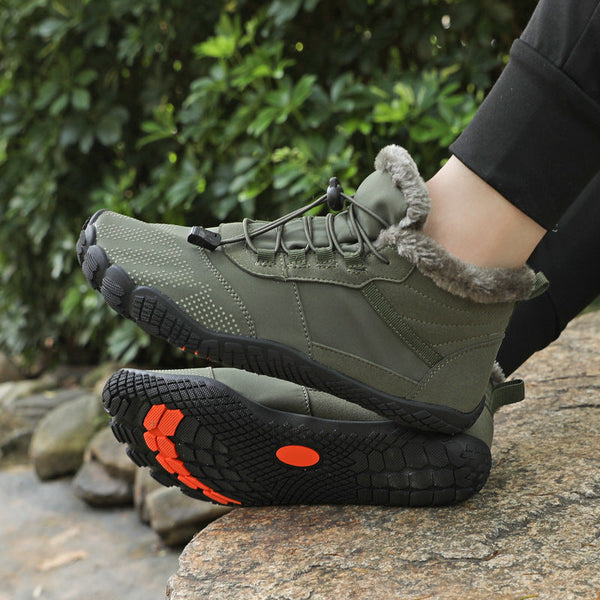 kaegreel winter barefoot shoes snow boots 31455 army green