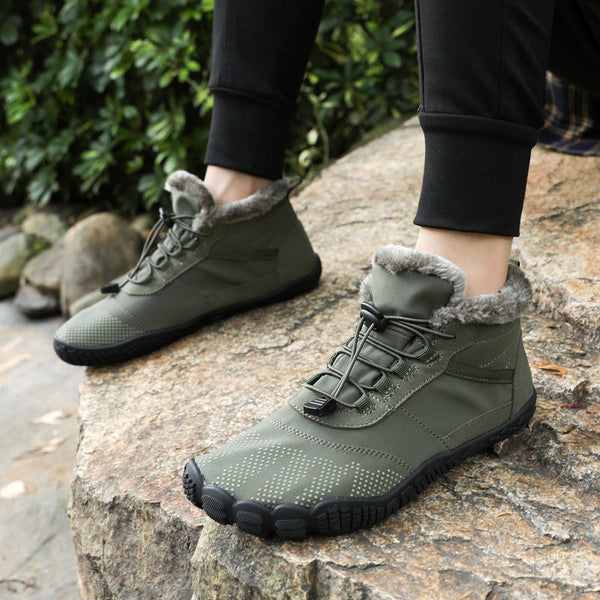 kaegreel winter barefoot shoes snow boots 31455 army green