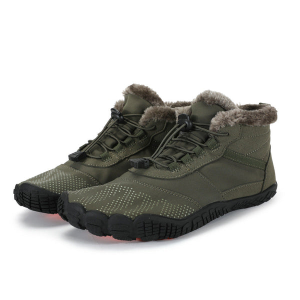 kaegreel winter barefoot shoes snow boots 31455 army green