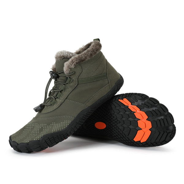 kaegreel winter barefoot shoes snow boots 31455 army green