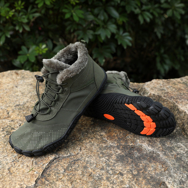 kaegreel winter barefoot shoes snow boots 31455 army green