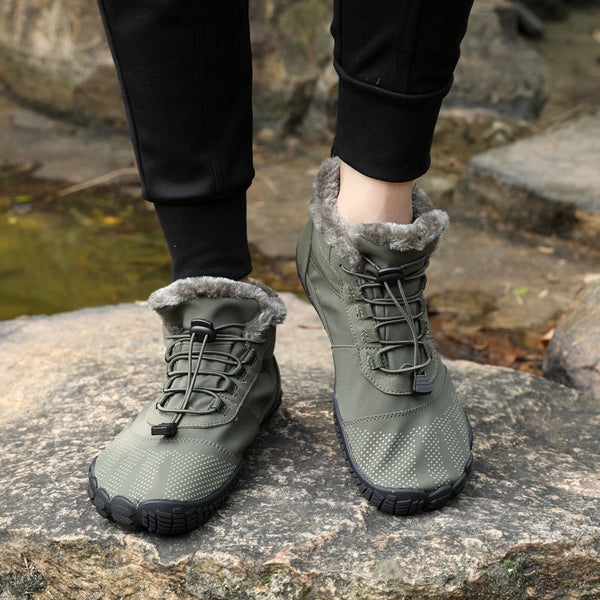 kaegreel winter barefoot shoes snow boots 31455 army green
