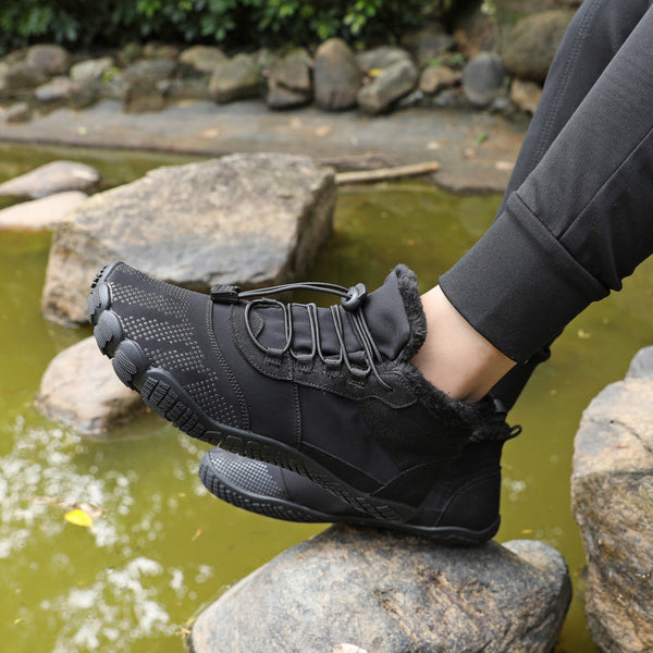 kaegreel winter barefoot shoes snow boots 31455 black 