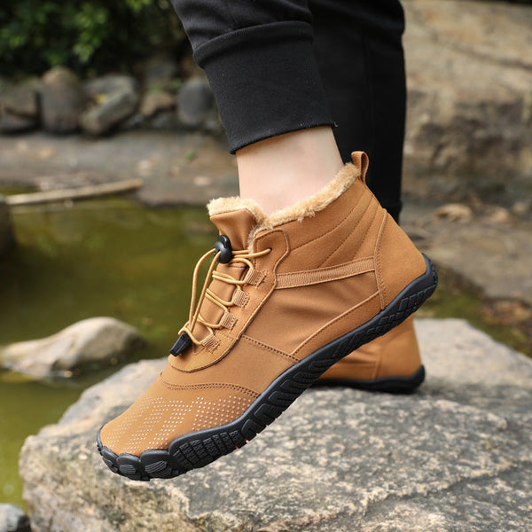 kaegreel winter barefoot shoes snow boots 31455 brown