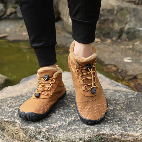 kaegreel winter barefoot shoes snow boots 31455 brown