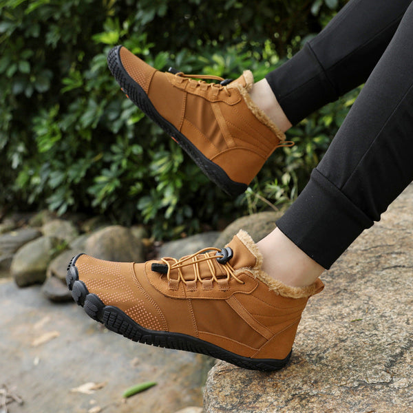 kaegreel winter barefoot shoes snow boots 31455 brown