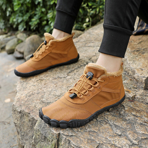 kaegreel winter barefoot shoes snow boots 31455 brown