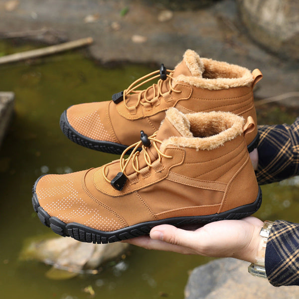 kaegreel winter barefoot shoes snow boots 31455 brown