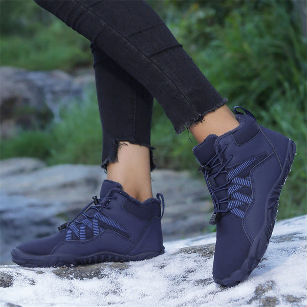 kaegreel winter barefoot shoes snow boots 31461 dark blue