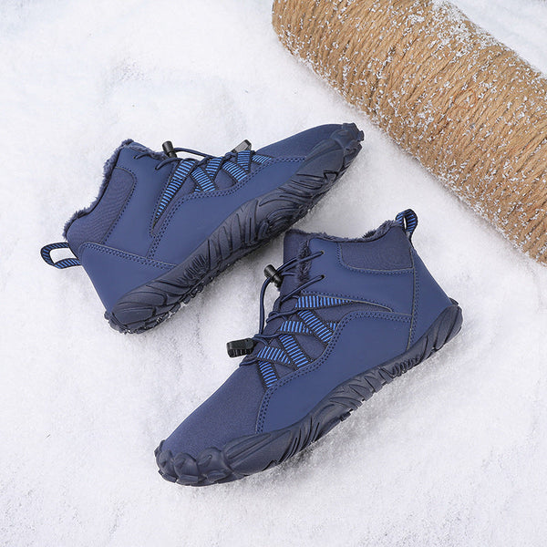 kaegreel winter barefoot shoes snow boots 31461 dark blue