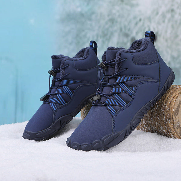 kaegreel winter barefoot shoes snow boots 31461 dark blue