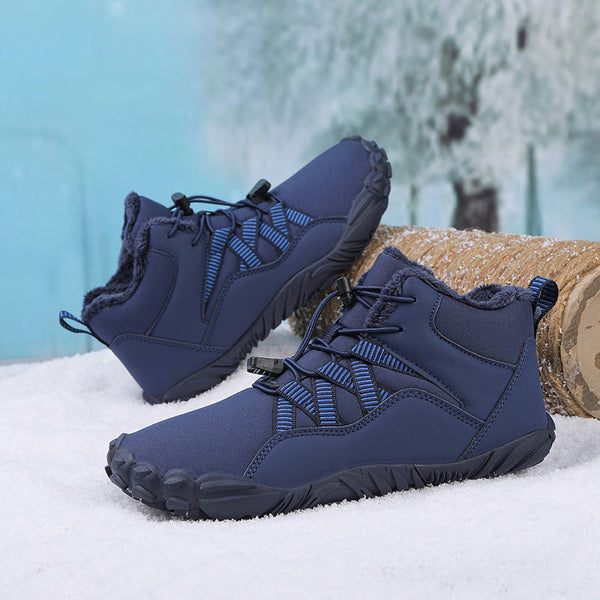 kaegreel winter barefoot shoes snow boots 31461 dark blue
