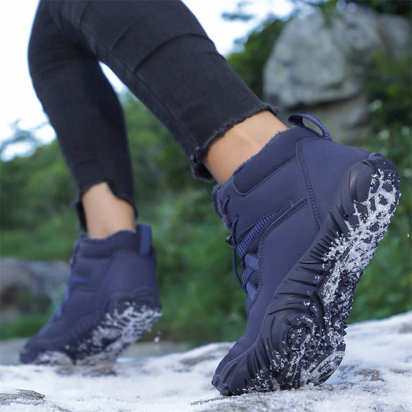 kaegreel winter barefoot shoes snow boots 31461 dark blue