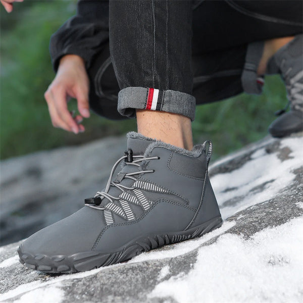 kaegreel winter barefoot shoes snow boots 31461 gray