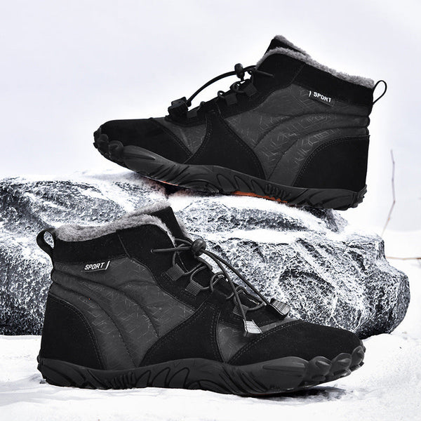 kaegreel winter barefoot shoes snow boots 31464 black 