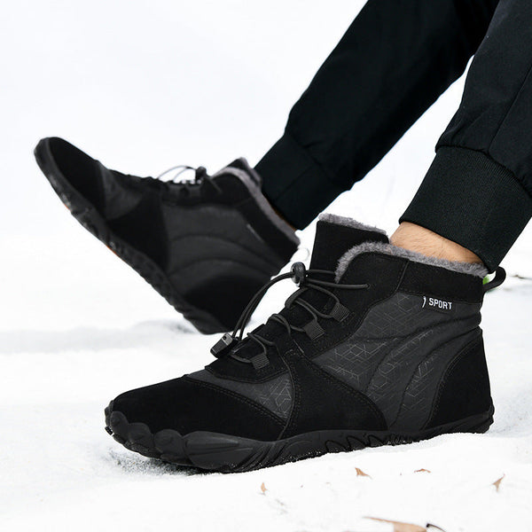 kaegreel winter barefoot shoes snow boots 31465 black 