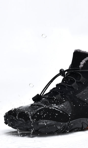 kaegreel winter barefoot shoes snow boots 31465 black 