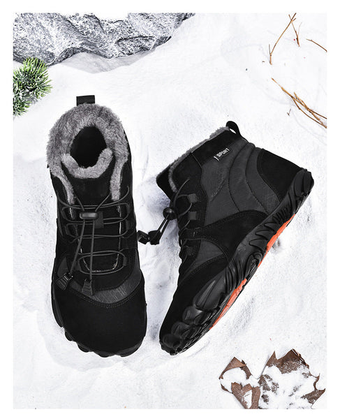 kaegreel winter barefoot shoes snow boots 31465 black 