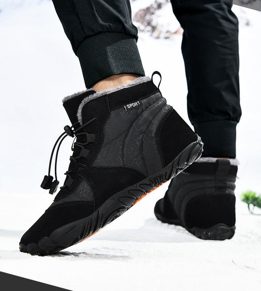 kaegreel winter barefoot shoes snow boots 31465 black 