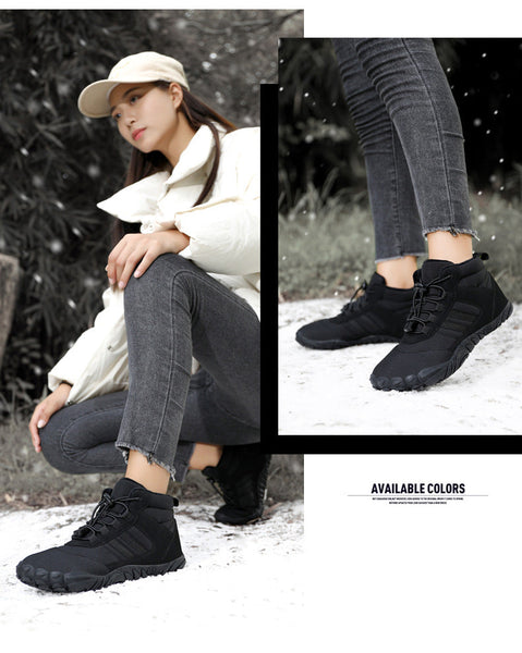 kaegreel winter barefoot shoes snow boots 31467 black 
