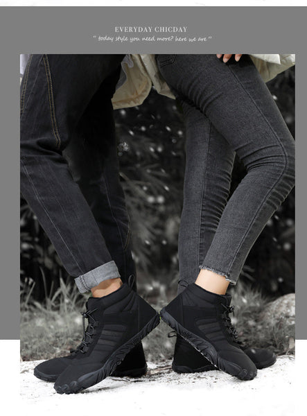 kaegreel winter barefoot shoes snow boots 31467 black 