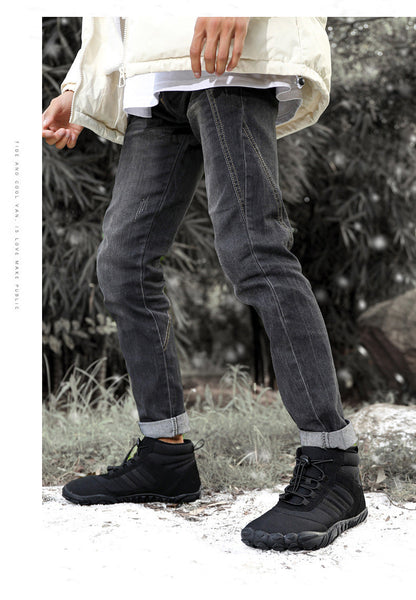 kaegreel winter barefoot shoes snow boots 31467 black 